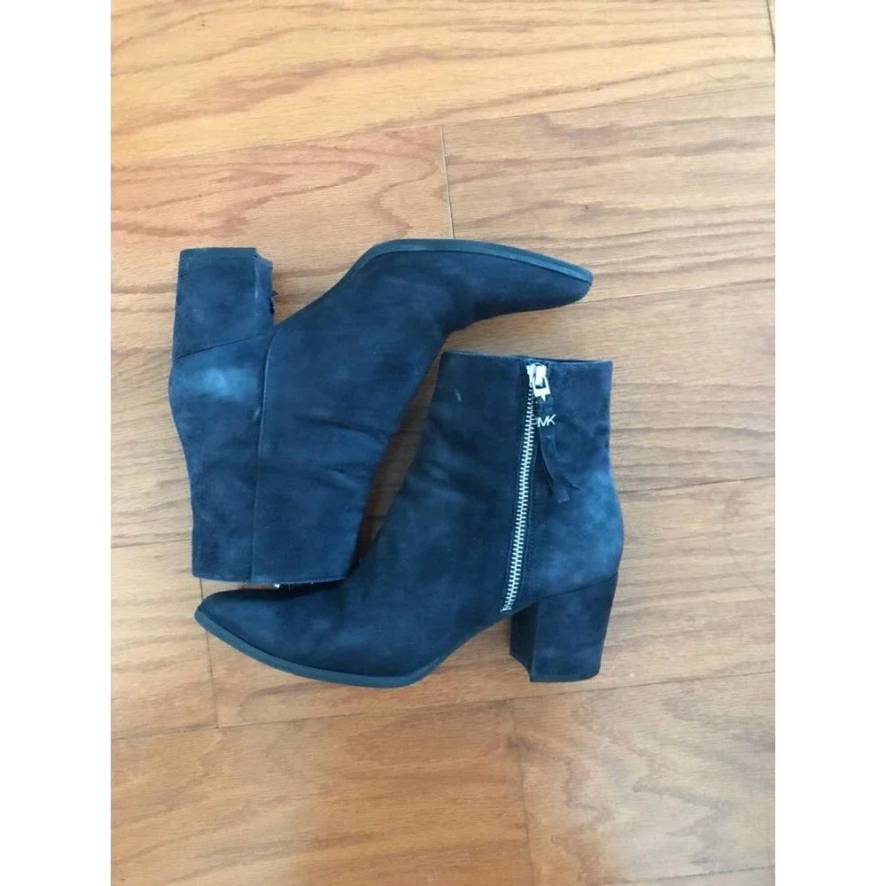 michael kors suede booties